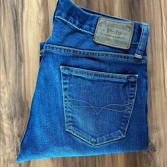 Polo by Ralph Lauren Blue Straight Jeans Classic Style - Picture 9 of 9